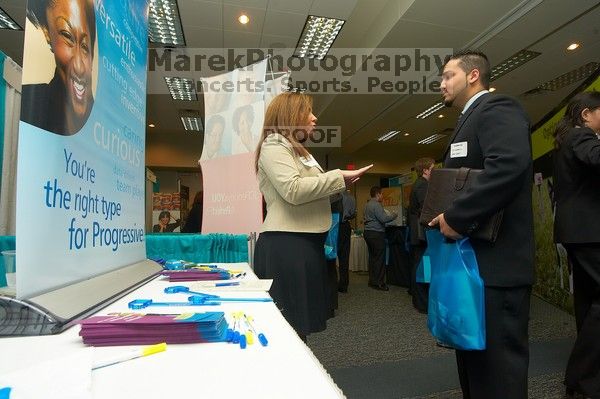 The Asian Business Students Association (ABSA) and the Hispanic Business Student Association (HBSA) hosted the career fair in the San Jacinto Residence Hall, Tuesday, February 6, 2007.
Filename: SRM_20070206_1902267.jpg
Aperture: f/6.3
Shutter Speed: 1/125
Body: Canon EOS-1D Mark II
Lens: Sigma 15-30mm f/3.5-4.5 EX Aspherical DG DF