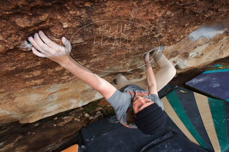 Bouldering in Hueco Tanks on 03/15/2020 with Blue Lizard Climbing and Yoga

Filename: SRM_20200315_1723470.jpg
Aperture: f/5.0
Shutter Speed: 1/250
Body: Canon EOS-1D Mark II
Lens: Canon EF 16-35mm f/2.8 L