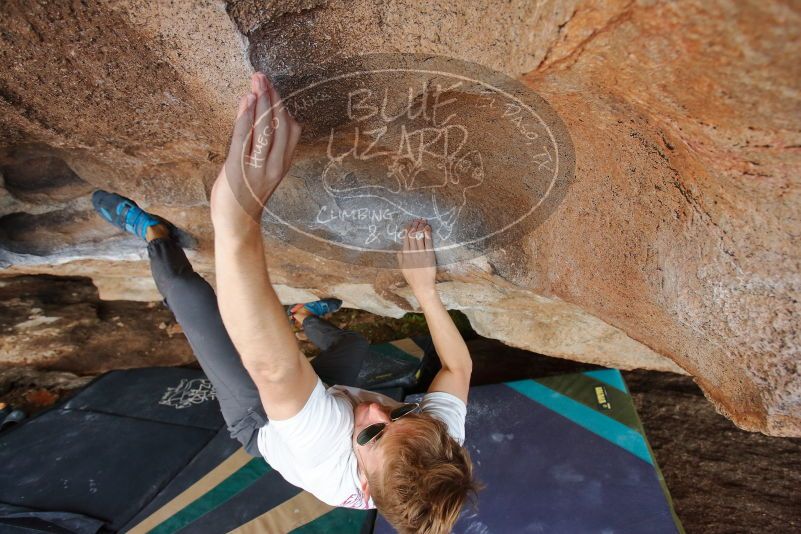 Bouldering in Hueco Tanks on 03/15/2020 with Blue Lizard Climbing and Yoga

Filename: SRM_20200315_1729271.jpg
Aperture: f/5.0
Shutter Speed: 1/250
Body: Canon EOS-1D Mark II
Lens: Canon EF 16-35mm f/2.8 L