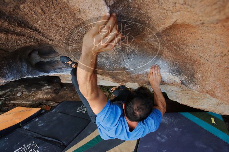 Bouldering in Hueco Tanks on 03/15/2020 with Blue Lizard Climbing and Yoga
Filename: SRM_20200315_1734131.jpg
Aperture: f/4.0
Shutter Speed: 1/320
Body: Canon EOS-1D Mark II
Lens: Canon EF 16-35mm f/2.8 L