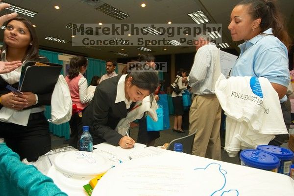 The Asian Business Students Association (ABSA) and the Hispanic Business Student Association (HBSA) hosted the career fair in the San Jacinto Residence Hall, Tuesday, February 6, 2007.
Filename: SRM_20070206_1924587.jpg
Aperture: f/7.1
Shutter Speed: 1/100
Body: Canon EOS-1D Mark II
Lens: Sigma 15-30mm f/3.5-4.5 EX Aspherical DG DF