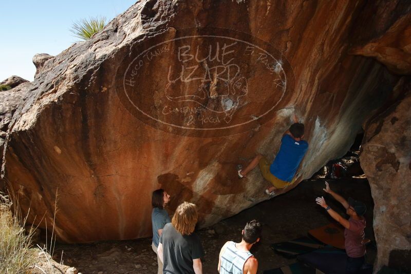 Bouldering in Hueco Tanks on 03/16/2020 with Blue Lizard Climbing and Yoga

Filename: SRM_20200316_1526530.jpg
Aperture: f/8.0
Shutter Speed: 1/250
Body: Canon EOS-1D Mark II
Lens: Canon EF 16-35mm f/2.8 L