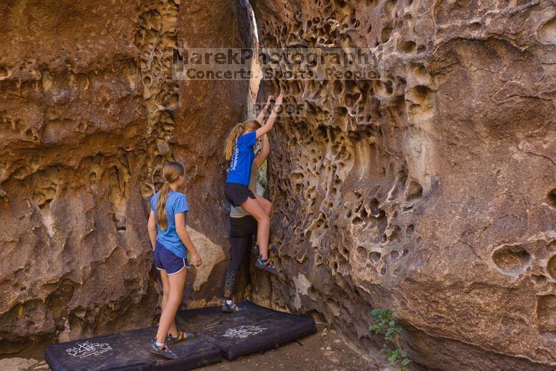 Bouldering in Hueco Tanks on 10/19/2021 with Blue Lizard Climbing and Yoga

Filename: SRM_20211019_1233180.jpg
Aperture: f/4.0
Shutter Speed: 1/80
Body: Canon EOS-1D Mark II
Lens: Canon EF 16-35mm f/2.8 L