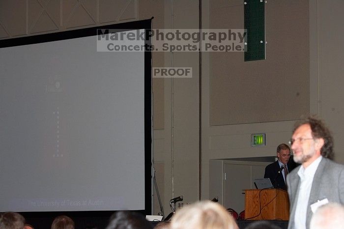 Nicholas A. Peppas gave the AIChE institute lecture, Le Plus Ça Change...Nanotechnology and Bioengineering in An Evolving Chemical Engineering World, on Wednesday, November 7, 2007.
Filename: SRM_20071107_1428501.jpg
Aperture: f/5.6
Shutter Speed: 1/250
Body: Canon EOS-1D Mark II
Lens: Canon EF 80-200mm f/2.8 L