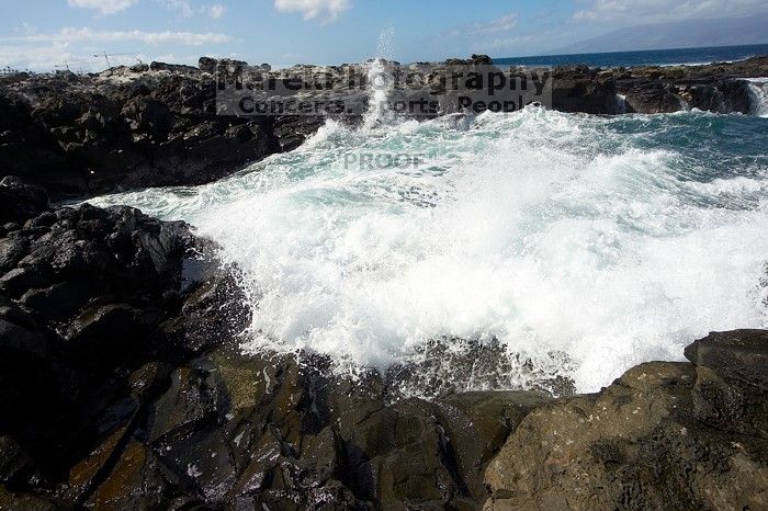 Hike to the Nakalele blowholes along the surf-beaten lava formations.
Filename: SRM_20071219_1227337.jpg
Aperture: f/8.0
Shutter Speed: 1/3200
Body: Canon EOS-1D Mark II
Lens: Sigma 15-30mm f/3.5-4.5 EX Aspherical DG DF