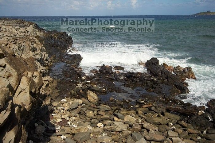 Hike to the Nakalele blowholes along the surf-beaten lava formations.
Filename: SRM_20071219_1238156.jpg
Aperture: f/8.0
Shutter Speed: 1/3200
Body: Canon EOS-1D Mark II
Lens: Sigma 15-30mm f/3.5-4.5 EX Aspherical DG DF