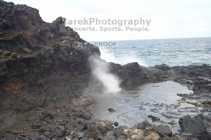 Hike to the Nakalele blowholes along the surf-beaten lava formations.

Filename: SRM_20071219_1341386.jpg
Aperture: f/10.0
Shutter Speed: 1/250
Body: Canon EOS-1D Mark II
Lens: Sigma 15-30mm f/3.5-4.5 EX Aspherical DG DF