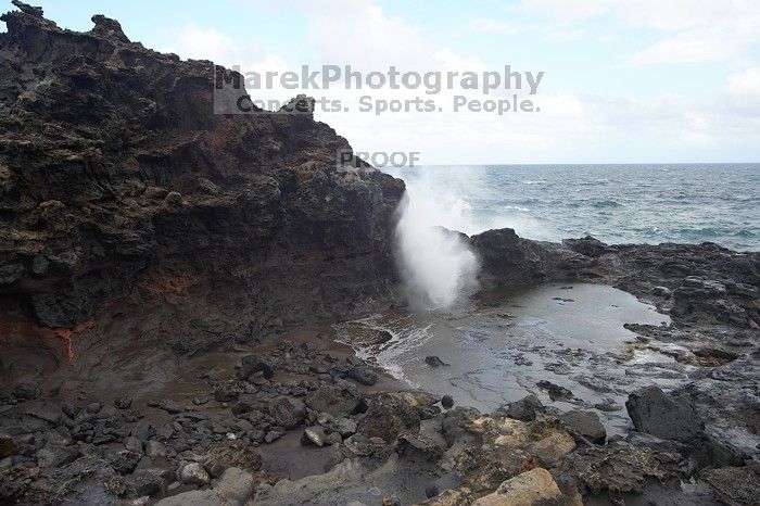 Hike to the Nakalele blowholes along the surf-beaten lava formations.
Filename: SRM_20071219_1342148.jpg
Aperture: f/10.0
Shutter Speed: 1/400
Body: Canon EOS-1D Mark II
Lens: Sigma 15-30mm f/3.5-4.5 EX Aspherical DG DF