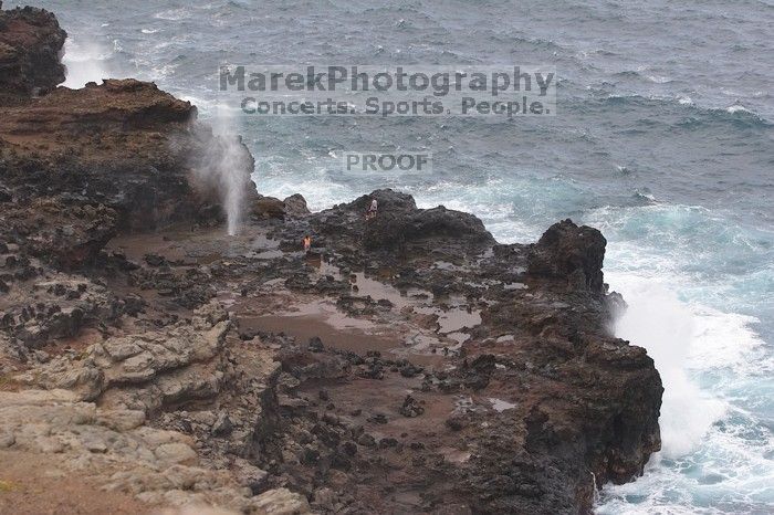 Hike to the Nakalele blowholes along the surf-beaten lava formations.
Filename: SRM_20071219_1405420.jpg
Aperture: f/5.6
Shutter Speed: 1/1600
Body: Canon EOS 20D
Lens: Canon EF 80-200mm f/2.8 L
