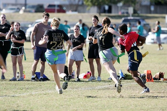 The Cheetahs (chemical engineering team) lost in the Fall 2008 UT flag football intramural championship game on November 9, 2008.
Filename: SRM_20081109_15182639.jpg
Aperture: f/4.0
Shutter Speed: 1/2000
Body: Canon EOS-1D Mark II
Lens: Canon EF 300mm f/2.8 L IS