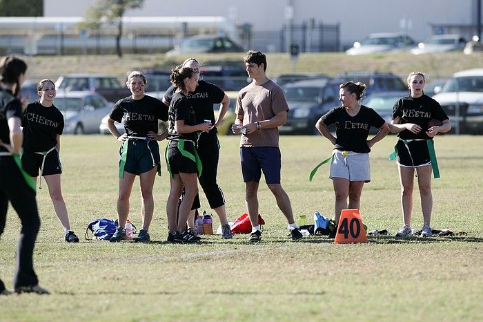 The Cheetahs (chemical engineering team) lost in the Fall 2008 UT flag football intramural championship game on November 9, 2008.
Filename: SRM_20081109_15430011.jpg
Aperture: f/4.0
Shutter Speed: 1/2000
Body: Canon EOS-1D Mark II
Lens: Canon EF 300mm f/2.8 L IS