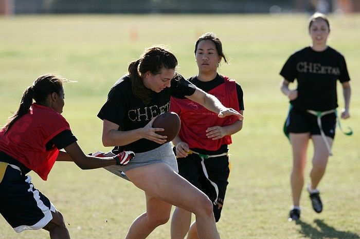 The Cheetahs (chemical engineering team) lost in the Fall 2008 UT flag football intramural championship game on November 9, 2008.
Filename: SRM_20081109_15501282.jpg
Aperture: f/4.0
Shutter Speed: 1/2000
Body: Canon EOS-1D Mark II
Lens: Canon EF 300mm f/2.8 L IS