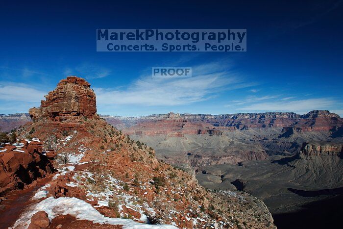 Hike down the South Kaibab trail, backpacking the Grand Canyon with Beth, Thursday, January 1, 2009.

Filename: SRM_20090101_13075911.jpg
Aperture: f/11.0
Shutter Speed: 1/200
Body: Canon EOS-1D Mark II
Lens: Canon EF 16-35mm f/2.8 L