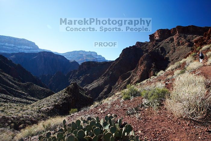 Hike to the Phantom Ranch overlook, while backpacking the Grand Canyon with Beth, Friday, January 2, 2009.
Filename: SRM_20090102_13400031.JPG
Aperture: f/11.0
Shutter Speed: 1/100
Body: Canon EOS-1D Mark II
Lens: Canon EF 16-35mm f/2.8 L