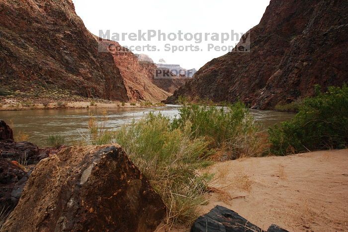 Hiking up the Bright Angel trail from Bright Angel campground to Indian Garden campground, while backpacking the Grand Canyon with Beth, Saturday, January 3, 2009.
Filename: SRM_20090103_10442522.JPG
Aperture: f/11.0
Shutter Speed: 1/80
Body: Canon EOS-1D Mark II
Lens: Canon EF 16-35mm f/2.8 L