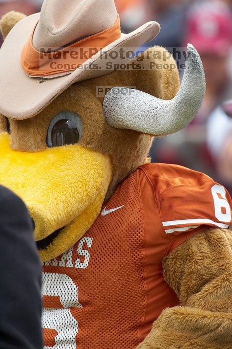 The University of Texas, Austin played Texas A&M in football at Kyle Field, College Station, on November 23, 2007.  UT lost to the Aggies, 30 to 38.

Filename: SRM_20071123_1638483.jpg
Aperture: f/5.6
Shutter Speed: 1/500
Body: Canon EOS-1D Mark II
Lens: Canon EF 300mm f/2.8 L IS