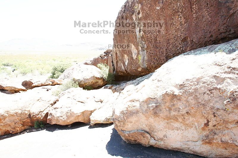 Rock climbing in Hueco Tanks State Park and Historic Site during the Hueco Tanks Awesome Fest 2010 trip, Monday, May 24, 2010.
Filename: SRM_20100524_13251243.JPG
Aperture: f/8.0
Shutter Speed: 1/60
Body: Canon EOS-1D Mark II
Lens: Canon EF 16-35mm f/2.8 L