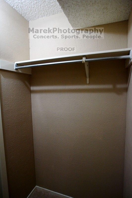 View of downstairs bedroom walk-in closet.
Filename: SRM_20101228_18013274.JPG
Aperture: f/2.8
Shutter Speed: 1/60
Body: Canon EOS-1D Mark II
Lens: Canon EF 16-35mm f/2.8 L