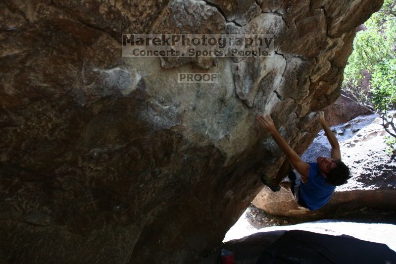 Rock climbing in Hueco Tanks State Park and Historic Site during the Hueco Tanks Awesome Fest 2.0 trip, Saturday, September 04, 2010.
Filename: SRM_20100904_13040543.JPG
Aperture: f/4.0
Shutter Speed: 1/320
Body: Canon EOS 20D
Lens: Canon EF 16-35mm f/2.8 L