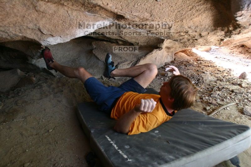 Rock climbing in Hueco Tanks State Park and Historic Site during the Hueco Tanks Awesome Fest 2.0 trip, Saturday, September 04, 2010.

Filename: SRM_20100904_15002524.JPG
Aperture: f/2.8
Shutter Speed: 1/200
Body: Canon EOS 20D
Lens: Canon EF 16-35mm f/2.8 L
