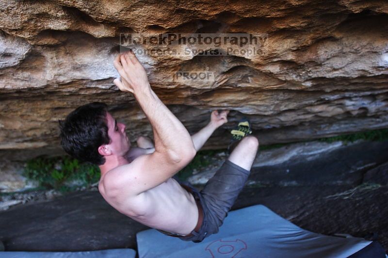 Rock climbing in Hueco Tanks State Park and Historic Site during the Hueco Tanks Awesome Fest 2.0 trip, Sunday, September 05, 2010.
Filename: SRM_20100905_15483921.JPG
Aperture: f/2.8
Shutter Speed: 1/200
Body: Canon EOS 20D
Lens: Canon EF 16-35mm f/2.8 L