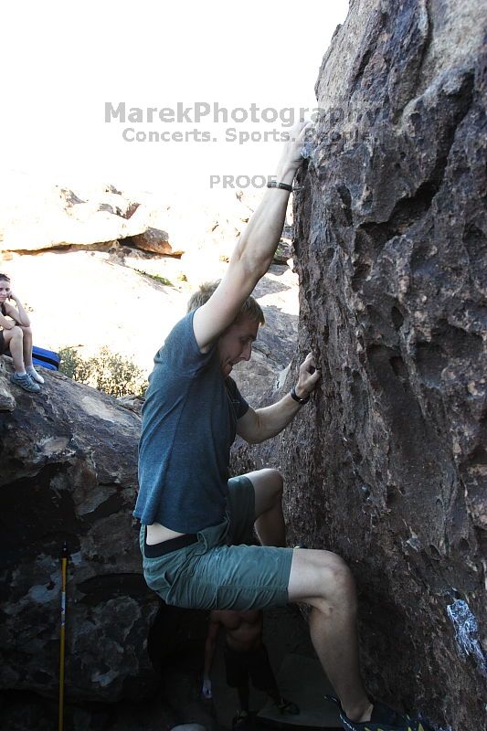 Rock climbing in Hueco Tanks State Park and Historic Site during the Hueco Tanks Awesome Fest 2.0 trip, Sunday, September 05, 2010.

Filename: SRM_20100905_19145937.JPG
Aperture: f/5.6
Shutter Speed: 1/250
Body: Canon EOS 20D
Lens: Canon EF 16-35mm f/2.8 L