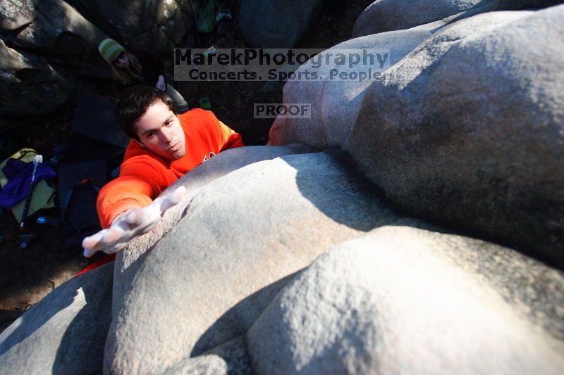 Bouldering in the southeast during Spring Break 2013.

Filename: SRM_20130312_16034212.JPG
Aperture: f/4.0
Shutter Speed: 1/2000
Body: Canon EOS-1D Mark II
Lens: Canon EF 16-35mm f/2.8 L