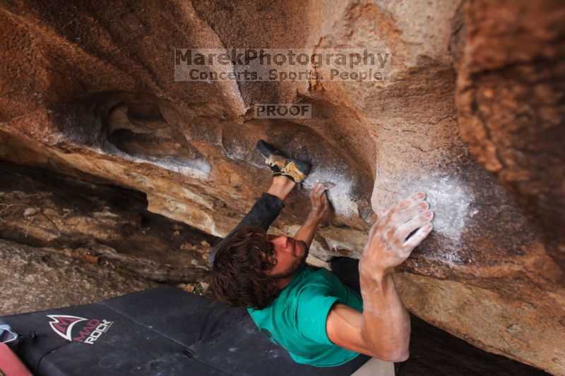 Bouldering in Hueco Tanks on %m/%d/%Y

Filename: SRM_20160219_1808281.jpg
Aperture: f/2.8
Shutter Speed: 1/250
Body: Canon EOS 20D
Lens: Canon EF 16-35mm f/2.8 L