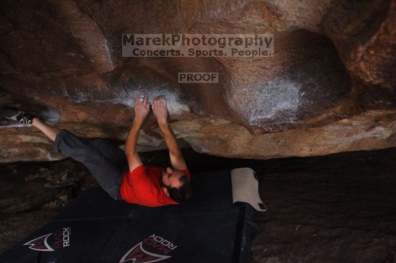 Bouldering in Hueco Tanks on %m/%d/%Y

Filename: SRM_20160219_1833170.jpg
Aperture: f/2.8
Shutter Speed: 1/250
Body: Canon EOS 20D
Lens: Canon EF 16-35mm f/2.8 L