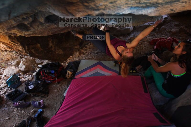 Bouldering in Hueco Tanks on 02/27/2016 with Blue Lizard Climbing and Yoga

Filename: SRM_20160227_1502001.JPG
Aperture: f/2.8
Shutter Speed: 1/250
Body: Canon EOS 20D
Lens: Canon EF 16-35mm f/2.8 L