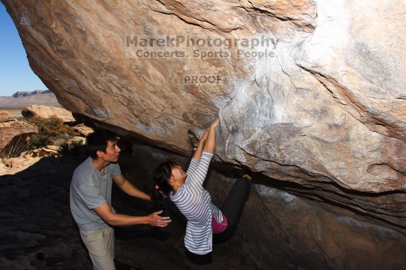 Bouldering in Hueco Tanks on 03/18/2016 with Blue Lizard Climbing and Yoga

Filename: SRM_20160318_1007430.jpg
Aperture: f/10.0
Shutter Speed: 1/250
Body: Canon EOS 20D
Lens: Canon EF 16-35mm f/2.8 L