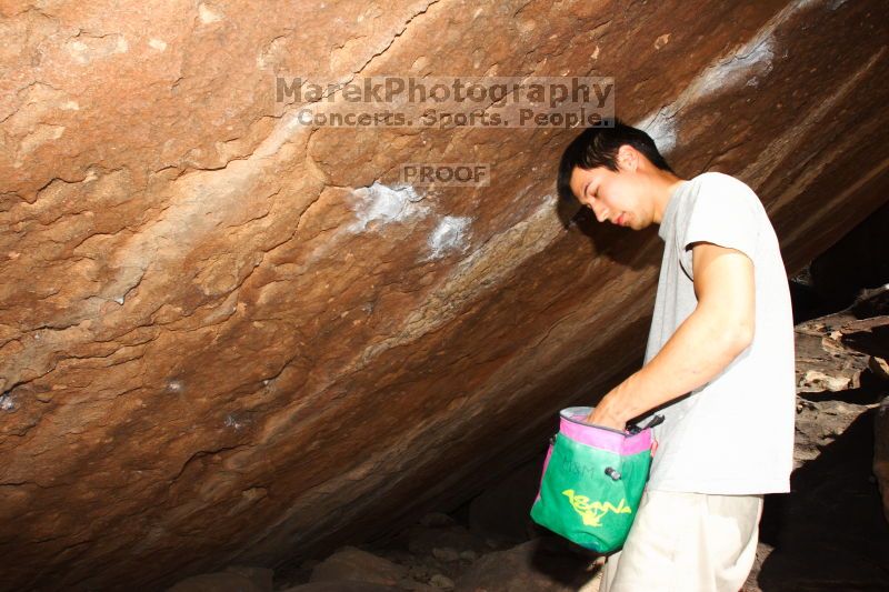Bouldering in Hueco Tanks on 03/18/2016 with Blue Lizard Climbing and Yoga

Filename: SRM_20160318_1118430.jpg
Aperture: f/10.0
Shutter Speed: 1/250
Body: Canon EOS 20D
Lens: Canon EF 16-35mm f/2.8 L