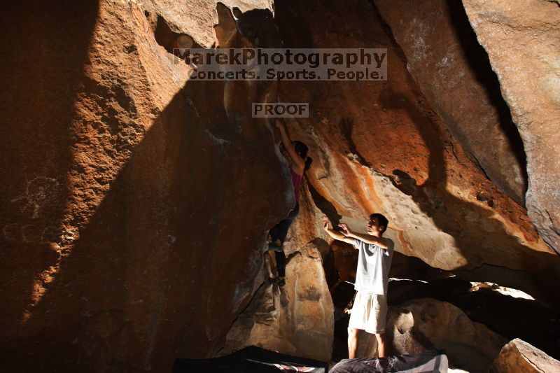 Bouldering in Hueco Tanks on 03/18/2016 with Blue Lizard Climbing and Yoga

Filename: SRM_20160318_1335210.jpg
Aperture: f/6.3
Shutter Speed: 1/250
Body: Canon EOS 20D
Lens: Canon EF 16-35mm f/2.8 L