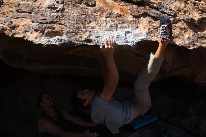 Bouldering in Hueco Tanks on 03/19/2016 with Blue Lizard Climbing and Yoga

Filename: SRM_20160319_1401220.jpg
Aperture: f/8.0
Shutter Speed: 1/250
Body: Canon EOS 20D
Lens: Canon EF 16-35mm f/2.8 L