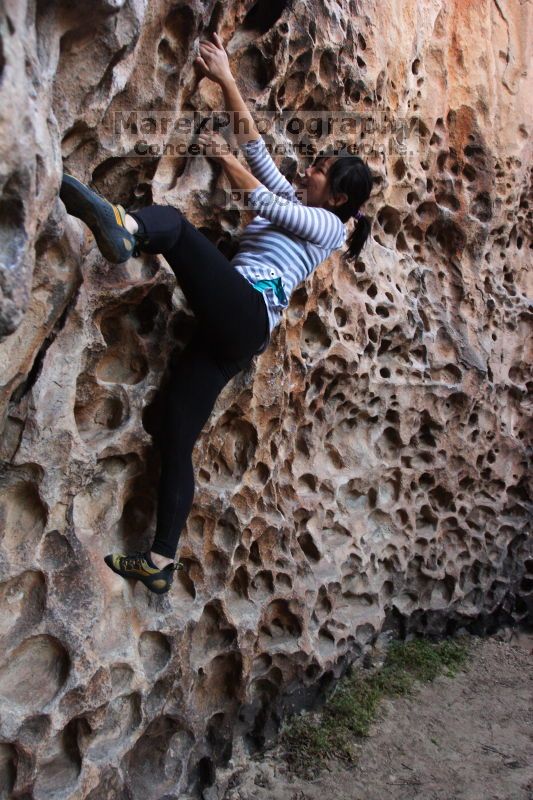 Bouldering in Hueco Tanks on 03/19/2016 with Blue Lizard Climbing and Yoga

Filename: SRM_20160319_1601270.jpg
Aperture: f/4.0
Shutter Speed: 1/60
Body: Canon EOS 20D
Lens: Canon EF 16-35mm f/2.8 L