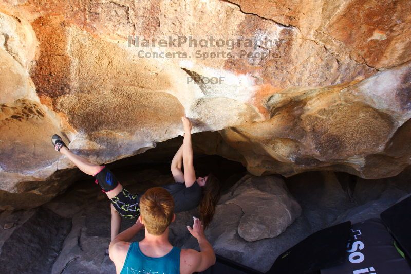 Bouldering in Hueco Tanks on 04/11/2016 with Blue Lizard Climbing and Yoga
Filename: SRM_20160411_1354210.jpg
Aperture: f/5.6
Shutter Speed: 1/250
Body: Canon EOS 20D
Lens: Canon EF 16-35mm f/2.8 L
