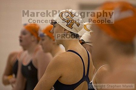 Vesna Stojanovska and team placed 3rd in the 4x200 yd freestyle relay against UVA
Filename: crw_3806_std.jpg
Aperture: f/2.8
Shutter Speed: 1/500
Body: Canon EOS DIGITAL REBEL
Lens: Canon EF 80-200mm f/2.8 L