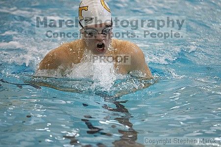 Ryan Bishop placed 3rd in the men's 200 yd medley against UVA
Filename: crw_3715_std.jpg
Aperture: f/2.8
Shutter Speed: 1/500
Body: Canon EOS DIGITAL REBEL
Lens: Canon EF 80-200mm f/2.8 L