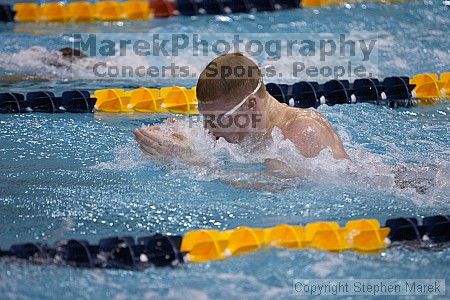 Alex Williams placed 4th in the 100m breaststroke against FSU, UMD and VT

Filename: crw_3030_std.jpg
Aperture: f/2.8
Shutter Speed: 1/500
Body: Canon EOS DIGITAL REBEL
Lens: Canon EF 80-200mm f/2.8 L