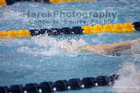 Jaclyn Kets placed 6th in the 100m backstroke against FSU, UMD and VT

Filename: crw_2956_std.jpg
Aperture: f/2.8
Shutter Speed: 1/500
Body: Canon EOS DIGITAL REBEL
Lens: Canon EF 80-200mm f/2.8 L