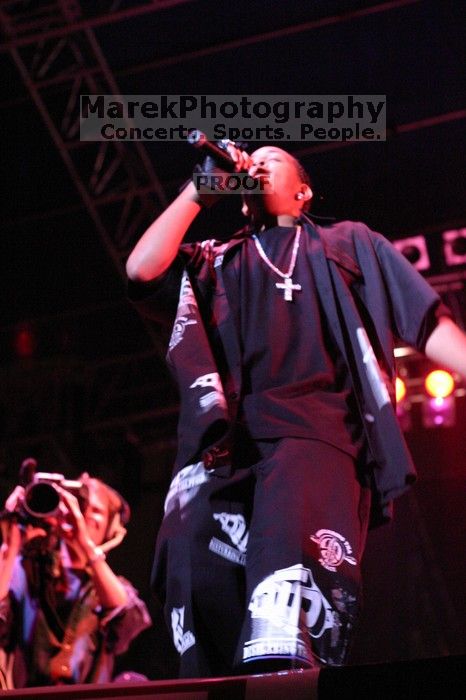 Ludacris performing on the first day of Music Midtown, 2004.

Filename: IMG_6207.jpg
Aperture: f/2.8
Shutter Speed: 1/80
Body: Canon EOS DIGITAL REBEL
Lens: Canon EF 50mm f/1.8 II