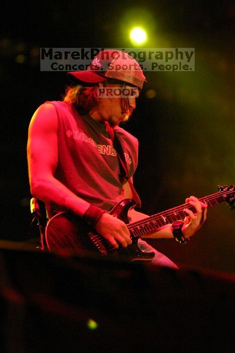 Puddle of Mudd performs on the 99X stage on the first day of Music Midtown, 2004.
Filename: IMG_6085.jpg
Aperture: f/3.5
Shutter Speed: 1/160
Body: Canon EOS DIGITAL REBEL
Lens: Canon EF 80-200mm f/2.8 L