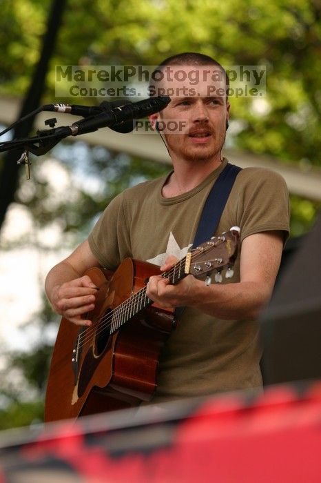 Damien Rice performs on the 99X stage on the second day of Music Midtown, 2004.

Filename: IMG_6351.jpg
Aperture: f/5.0
Shutter Speed: 1/320
Body: Canon EOS DIGITAL REBEL
Lens: Canon EF 80-200mm f/2.8 L