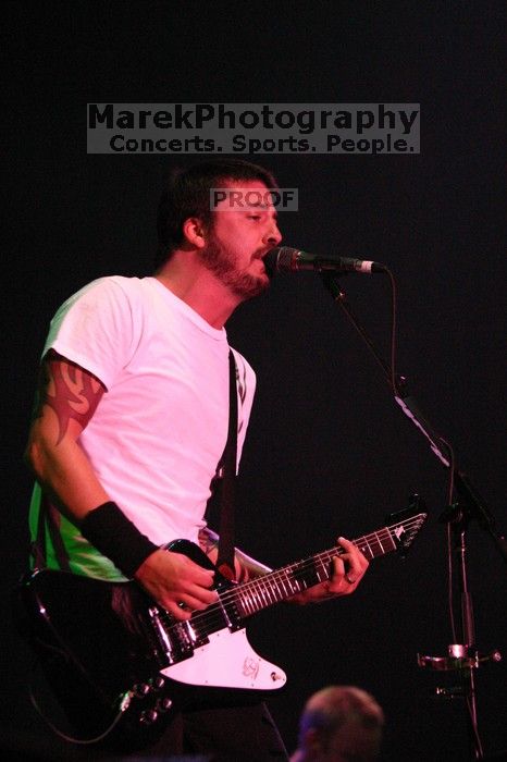 The Foo Fighters perform on the 99X stage on the second day of Music Midtown, 2004.
Filename: IMG_6806.jpg
Aperture: f/3.2
Shutter Speed: 1/250
Body: Canon EOS DIGITAL REBEL
Lens: Canon EF 80-200mm f/2.8 L