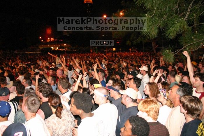 The Offspring performs on the 99X stage on the second day of Music Midtown, 2004.

Filename: IMG_6736.jpg
Aperture: f/4.0
Shutter Speed: 1/60
Body: Canon EOS DIGITAL REBEL
Lens: Canon EF-S 18-55mm f/3.5-5.6