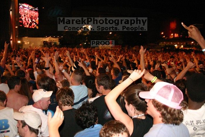 The Offspring performs on the 99X stage on the second day of Music Midtown, 2004.
Filename: IMG_6737.jpg
Aperture: f/4.0
Shutter Speed: 1/60
Body: Canon EOS DIGITAL REBEL
Lens: Canon EF-S 18-55mm f/3.5-5.6