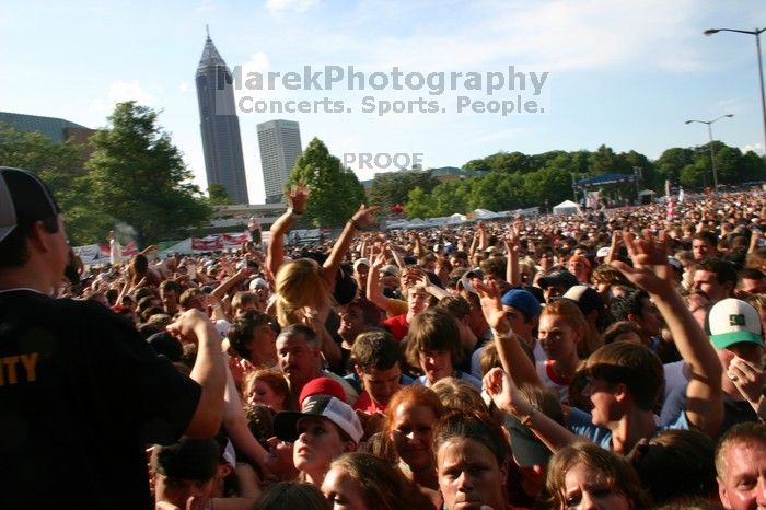Trapt performs on the 99X stage on the second day of Music Midtown, 2004.
Filename: IMG_6495.jpg
Aperture: f/14.0
Shutter Speed: 1/125
Body: Canon EOS DIGITAL REBEL
Lens: Canon EF-S 18-55mm f/3.5-5.6