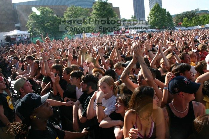 Trapt performs on the 99X stage on the second day of Music Midtown, 2004.
Filename: IMG_6484.jpg
Aperture: f/11.0
Shutter Speed: 1/125
Body: Canon EOS DIGITAL REBEL
Lens: Canon EF-S 18-55mm f/3.5-5.6