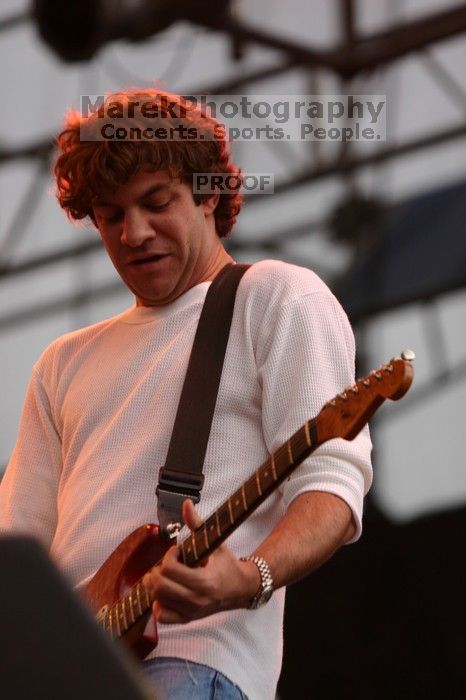 Ween performs on the 96 Rock stage on the third day of Music Midtown, 2004.

Filename: IMG_6974.jpg
Aperture: f/3.5
Shutter Speed: 1/250
Body: Canon EOS DIGITAL REBEL
Lens: Canon EF 80-200mm f/2.8 L