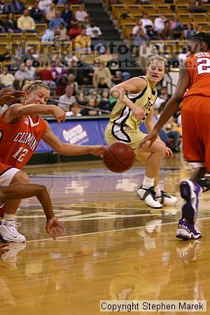 The Georgia Tech women's basketball team played Clemson.
Filename: img_0628_std.jpg
Aperture: f/2.8
Shutter Speed: 1/320
Body: Canon EOS DIGITAL REBEL
Lens: Canon EF 80-200mm f/2.8 L